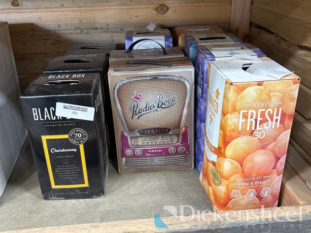 Image for VARIOUS BOX WINE, QTY (9)
