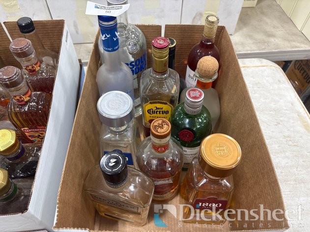Image for VARIETY OF MIXED OPEN LIQUOR BOTTLES, QTY (23)