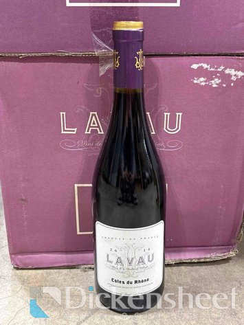 Image for 2014 LAVAU CÔTES DU RHÔNE, QTY (48)
