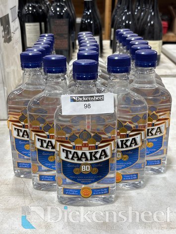 Image for TAAKA QUADRUPLE DISTILLED VODKA, QTY (24)