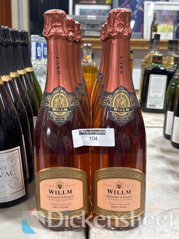 Image for WILLM BRUT ROSE, QTY (12)