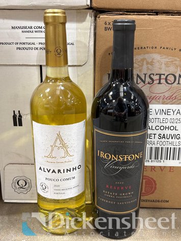 Image for ASSORTED WINE BOTTLES, QTY (24)
