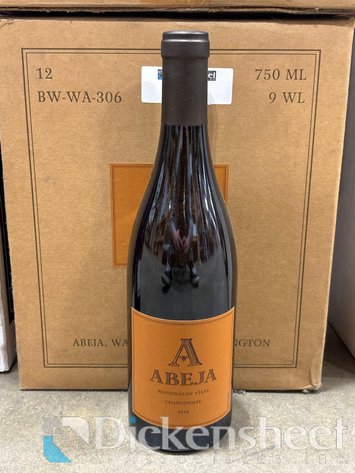 Image for 2018 ABEJA CHARDONNAY, QTY (12)