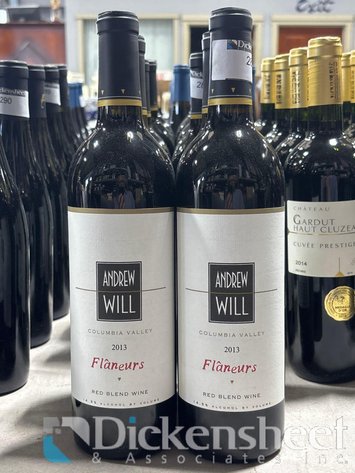 Image for 2013 ANDREW WILL FLANEURS RED WINE BLEND, QTY (4)