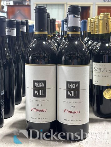 Image for 2013 ANDREW WILL FLANEURS RED WINE BLEND, QTY (4)