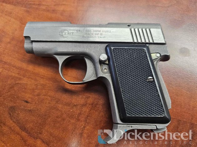 Image for PISTOL AMT BACKUP II .380CAL, S/N: NVN