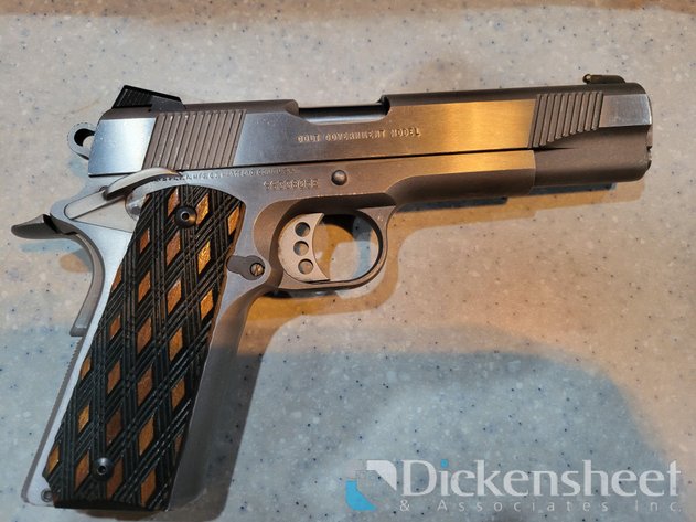 Image for PISTOL COLT 1911 GOVT. MODEL .45 AUTO W/2 MAGAZINES AN CASE S/N SS33805E