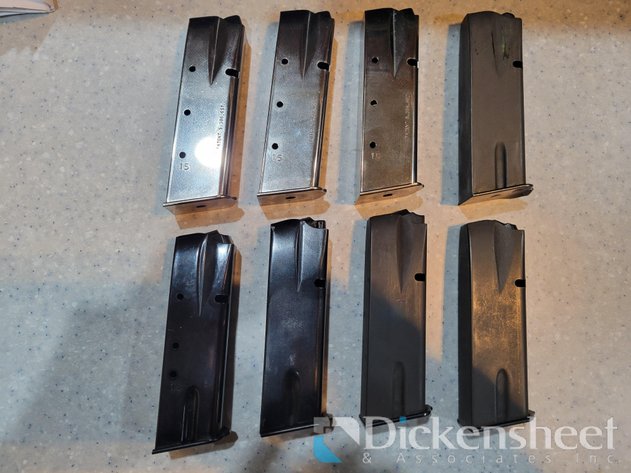 Image for (8) 9MM RUGER MAGAZINES W/CASE NO FIREARM