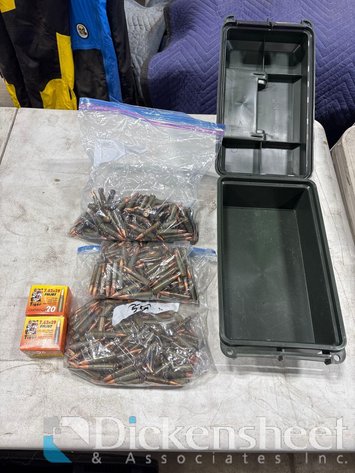 Image for AMMO BOX OF 7.62X39 ROUNDS AND CARTRIDGES
