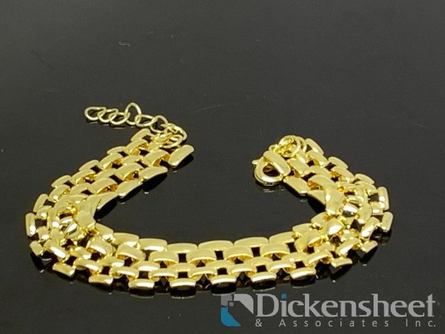 Image for Gold Tone Mesh Bracelet