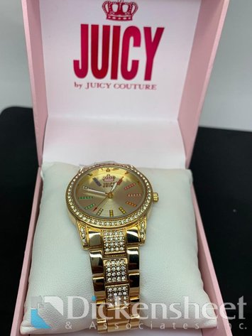 Image for Juicy Couture Gold Tone Women's Watch With Box