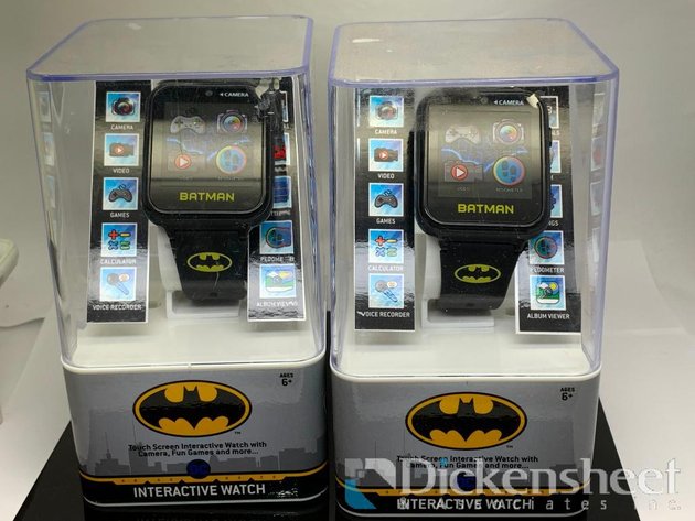 Image for 2 Kids Batman Interactive Watches With Box