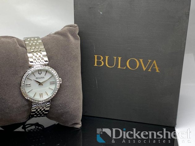 Image for Bulova Women's Watch Mother of Pearl Dial With Box
