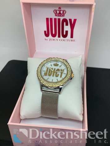 Image for Juicy Couture Silver Tone Women's Watch With Box