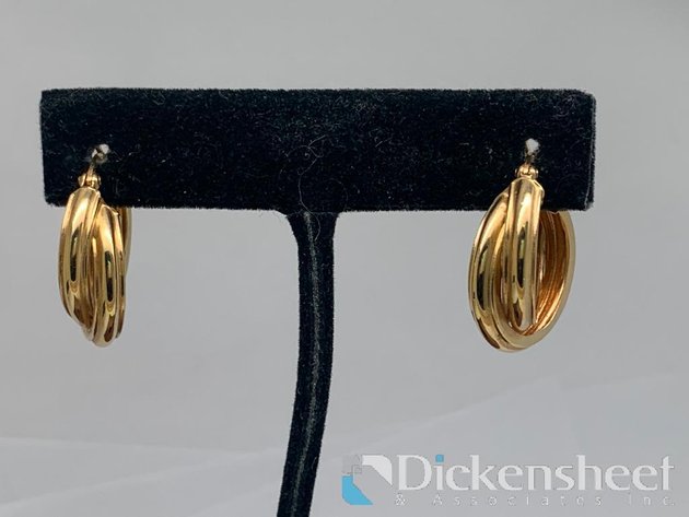 Image for 14KT Yellow Gold Hoop Earrings
