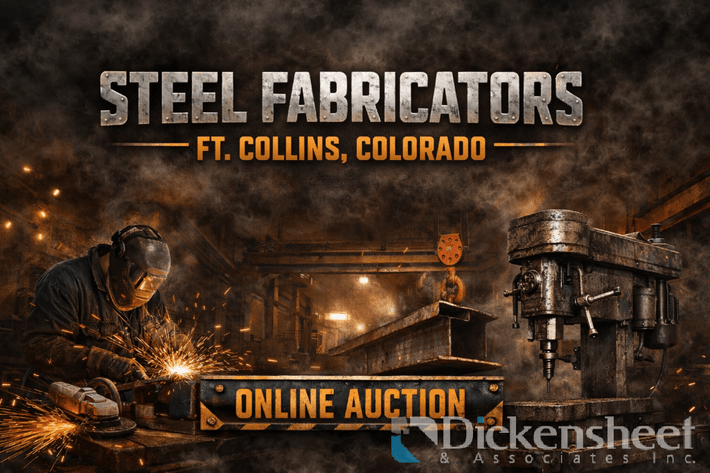 Image for FT. COLLINS - Steel Fabricators, Inc.-Machinery, Forklifts, Flatbed Truck, Welders & More