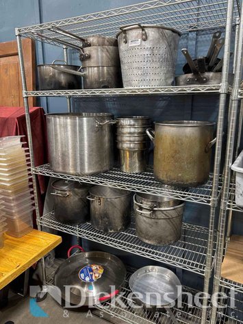 Image for LOT OF STOCK POTS AND PANS