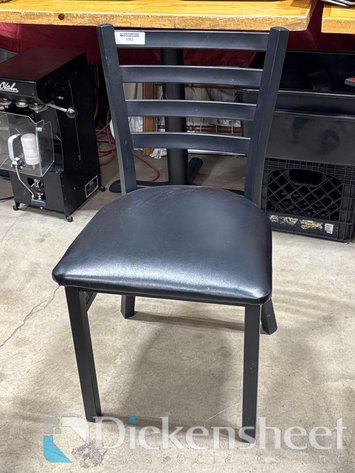 Image for LADDER BACK UPHOLSTERED MATCHING DINING CHAIRS, QTY (50)