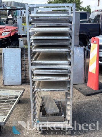 Image for COMMERCIAL SPEED RACK WITH SHEET PANS