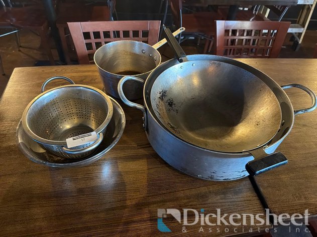 Image for STOCK POTS & COLLANDER LOT