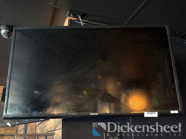 Image for WALL MOUNT SAMSUNG WIDE SCREEN FLAT PANEL TELEVISION