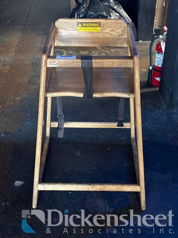 Image for WOOD HIGH CHAIR