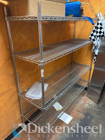 Image for METRO STYLE CHROME ADJUSTABLE STORAGE WIRE RACK