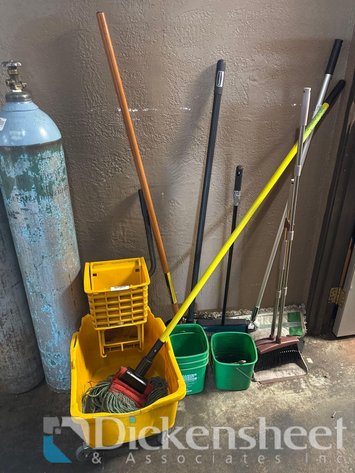 Image for MOP BUCKET AND CLEANING SUPPLIES