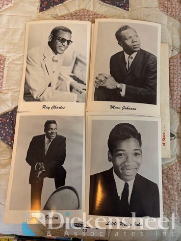 Image for 1960S RHYTHM AND BLUES CELEBRITY PHOTOS, QTY (10)
