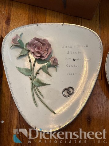 Image for WEDDING/ANIVERSARY CHINA PLATES