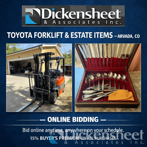 Image for ARVADA - Forklift, Archery, Fishing Gear, MCM, Tools, Art and More