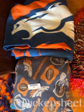 Image for DENVER BRONCOS PILLOWS AND BLANKETS