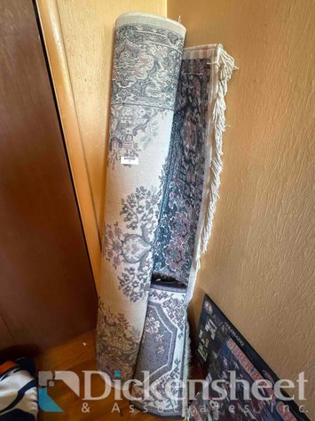 Image for FLORAL AREA RUGS, QTY (2)