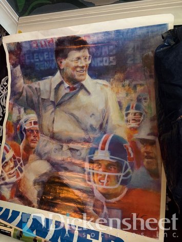 Image for BRONCOS POSTERS, QTY (4)