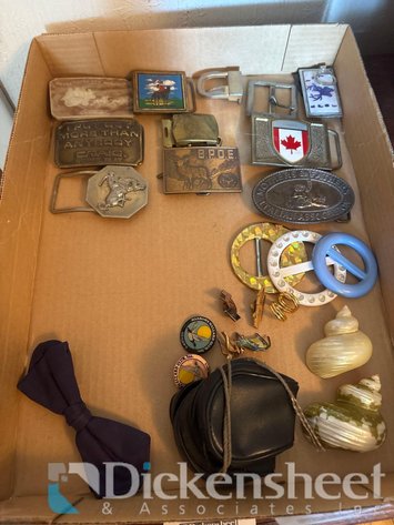 Image for MIXTURE OF MEN’S BELT BUCKLES & PINS