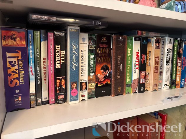 Image for COLLECTION OF VHS TAPES