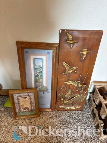 Image for VARIETY OF FRAMED WALL ART, QTY (7)