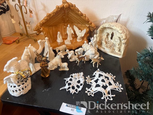 Image for CERAMIC NATIVITY SCENE