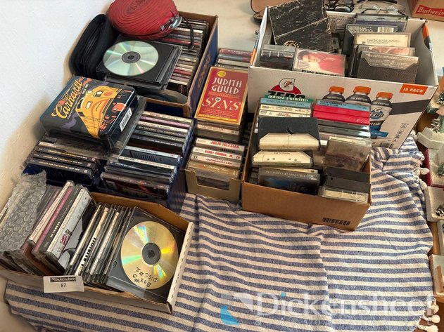 Image for LARGE SELECTION OF CDS AND CASSETTE TAPES