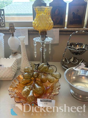 Image for VINTAGE LAMP, GLASS SELECTIONS