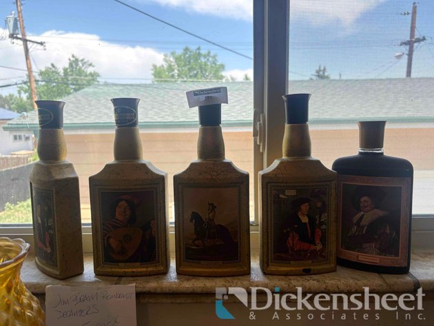 Image for COLLECTIBLE JIM BEAM DECANTERS, QTY (5)