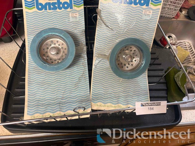 Image for DISH DRYING RACK WITH SINK DRAINAGE COVERS