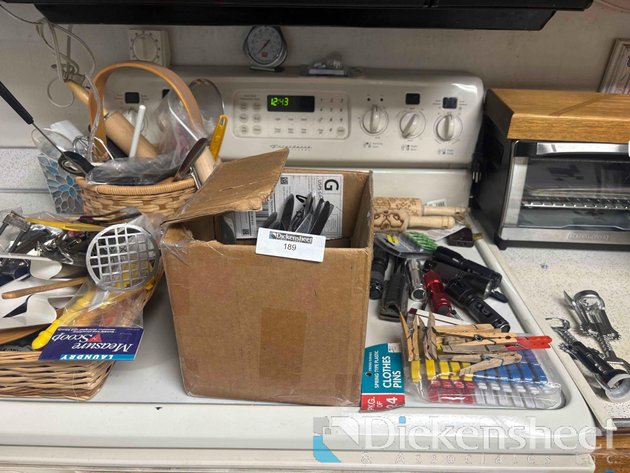 Image for VARIETY OF HOUSEHOLD SUPPLIES