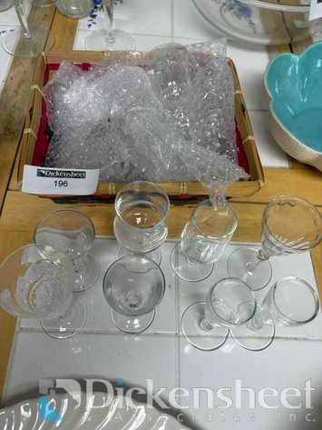 Image for VARIETY OF GLASS CHALICES