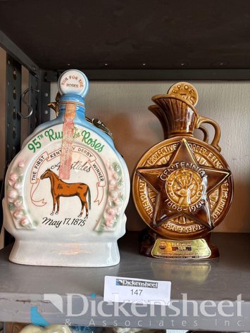 Image for ASSORTMENT OF JIM BEAM DECANTERS, QTY (4)