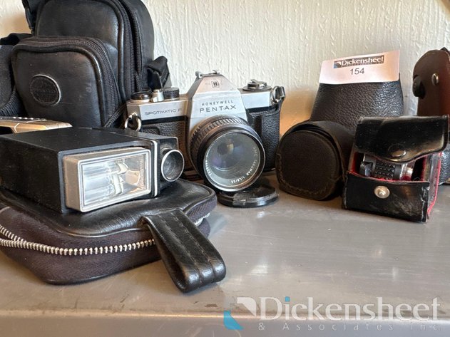 Image for PENTAX SPOTMATIC FILM CAMERA WITH CASE
