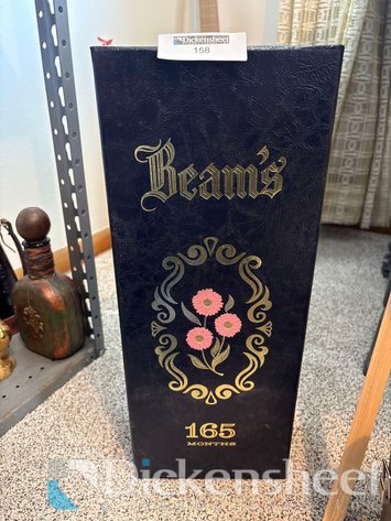 Image for JIM BEAM 165 MONTH OLD DECANTER WITH CASE