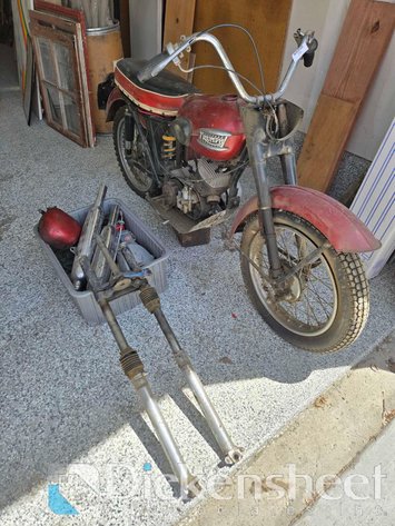 Image for 1958 TRIUMPH TIGER CUB MOTORCYCLE