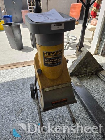 Image for CHICAGO 2.5HP ELECTRIC CHIPPER SHREDDER