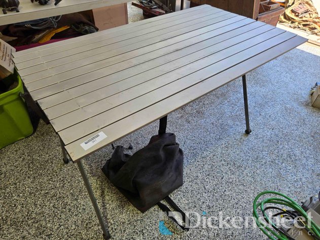 Image for ROLL TOP PORTABLE DINING TABLE